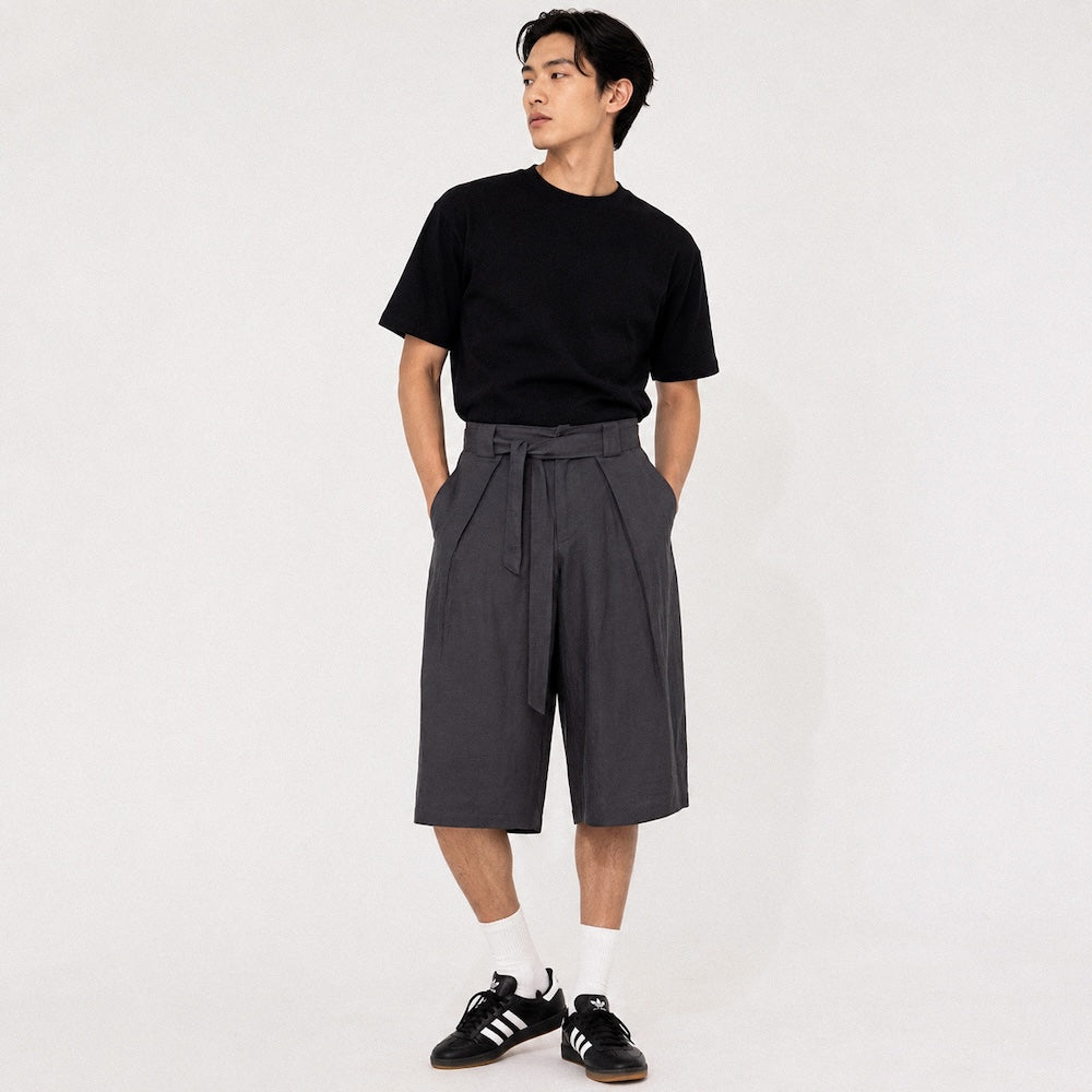 Kaze - Japanse Plissé Shorts