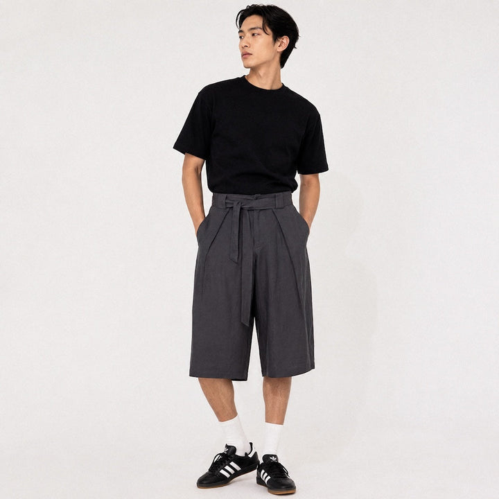 Kaze - Japanse Plissé Shorts