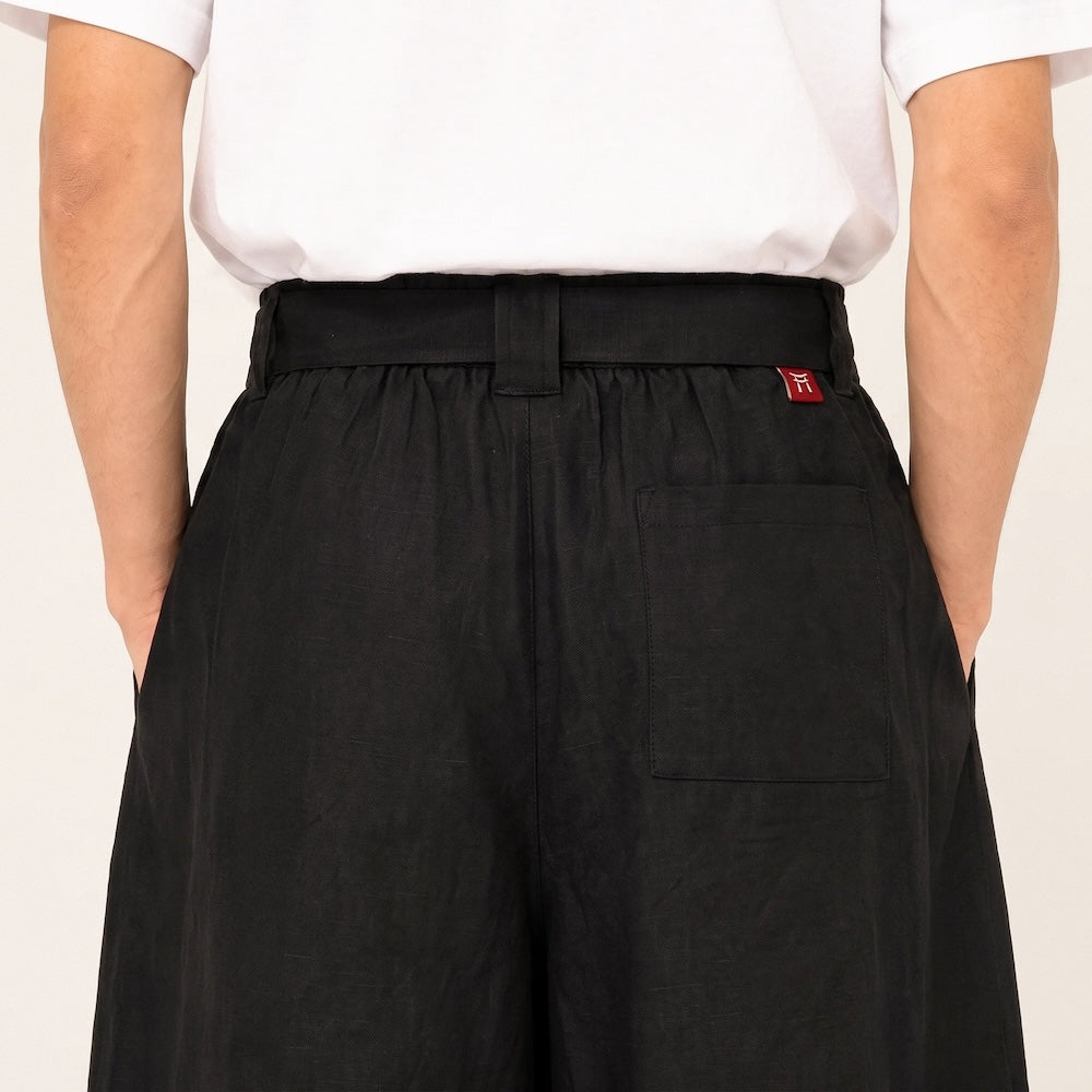 Kaze - Japanse Plissé Shorts
