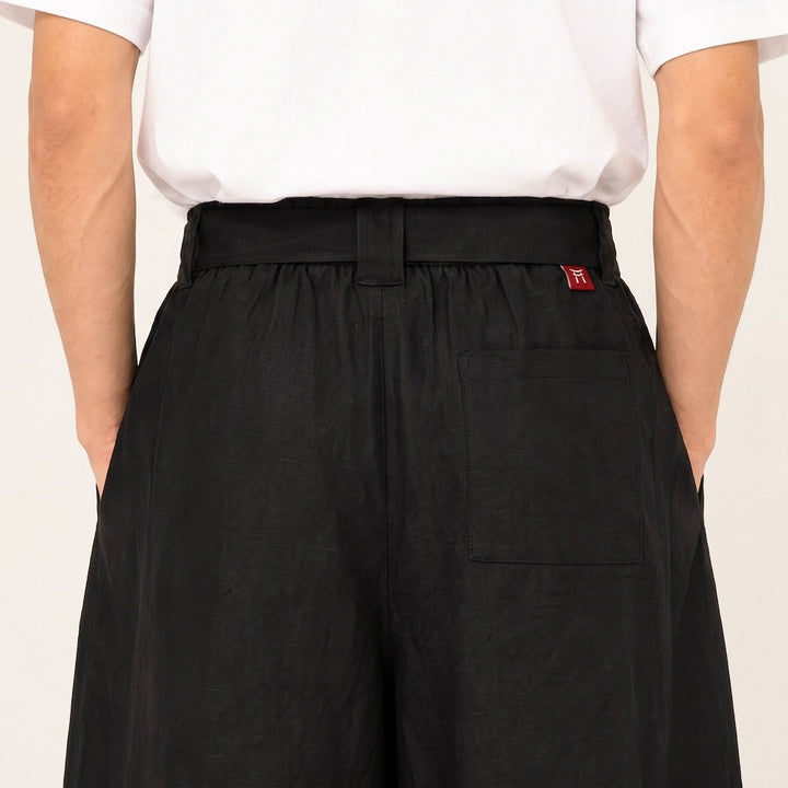 Kaze - Japanse Plissé Shorts
