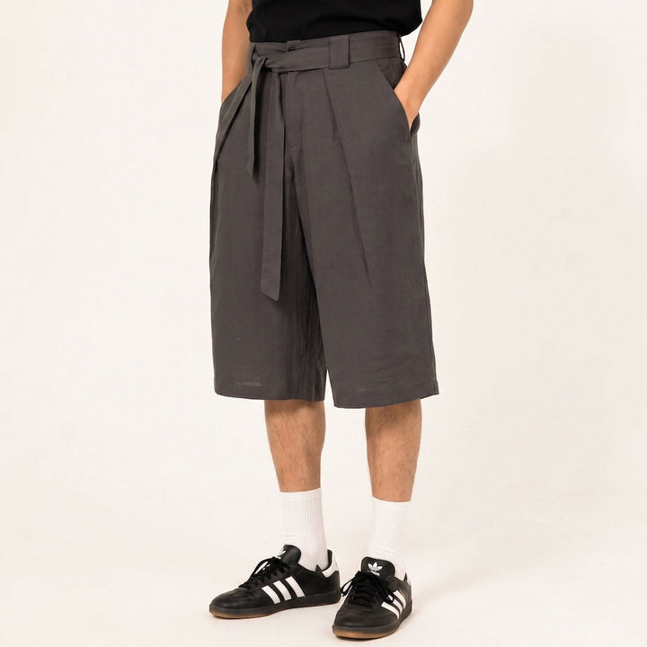 Kaze - Japanse Plissé Shorts