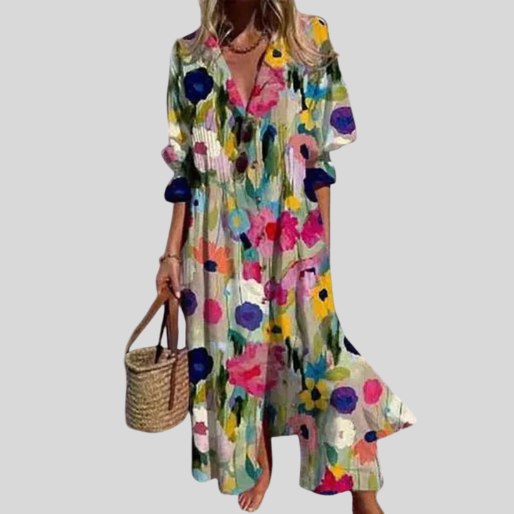 Zariah | Elegante Maxi Boheemse Jurk