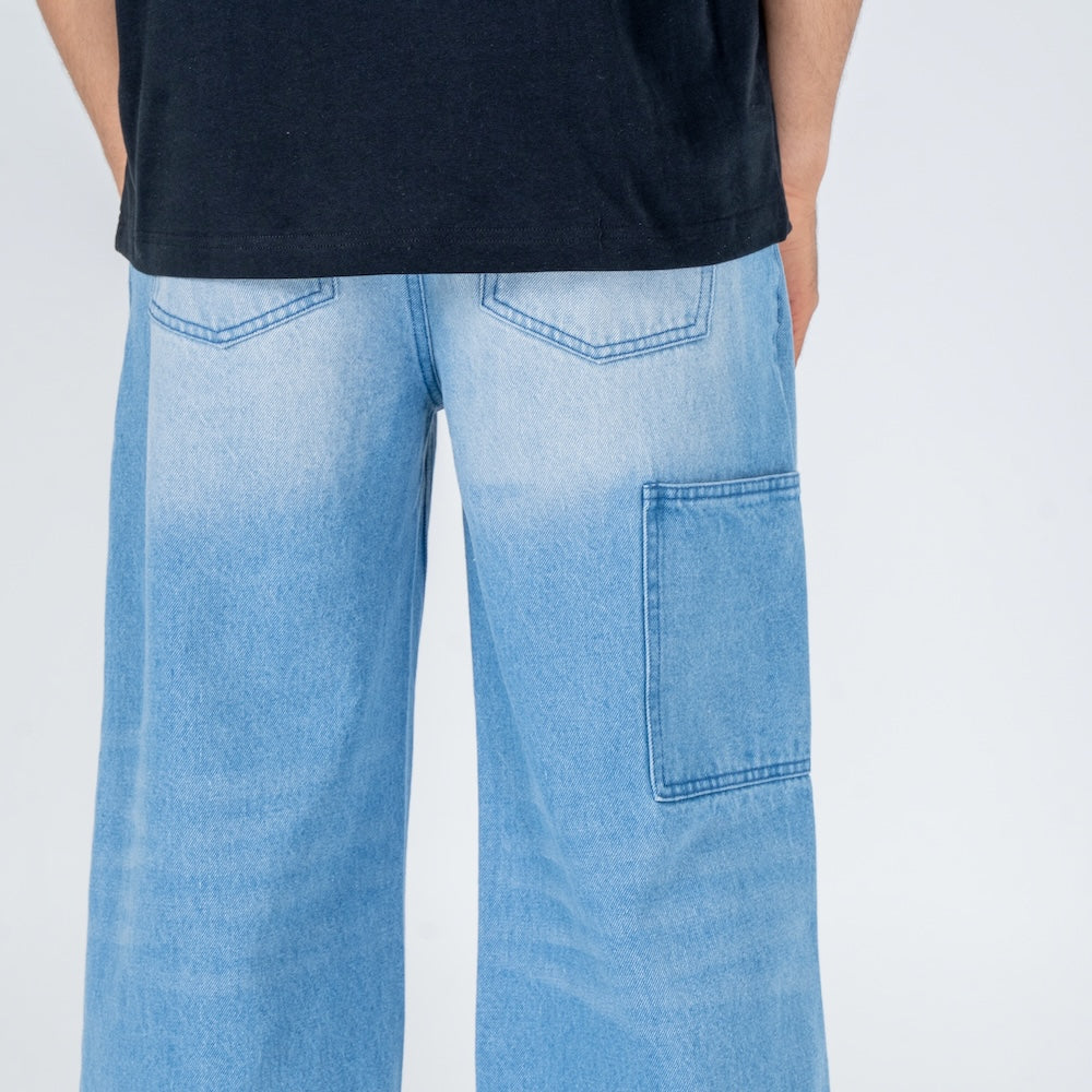 Kami - Japanse baggy denim broek