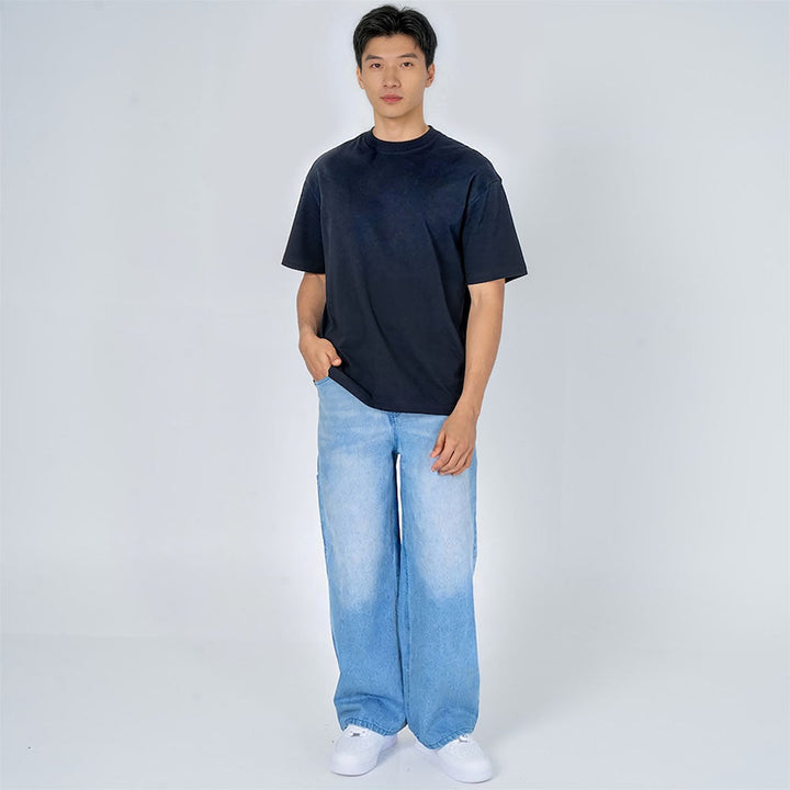 Kami - Japanse baggy denim broek