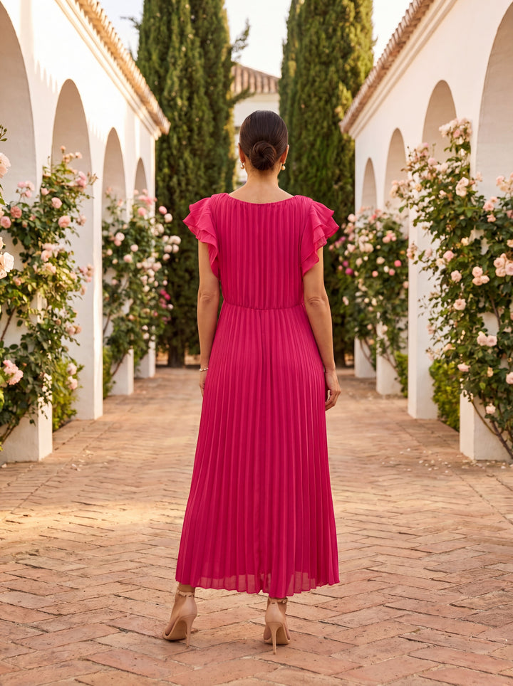 Gloria | Jurk met elegante val