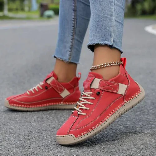 Gisela - Comfortabele orthopedische schoenen met een huideffect