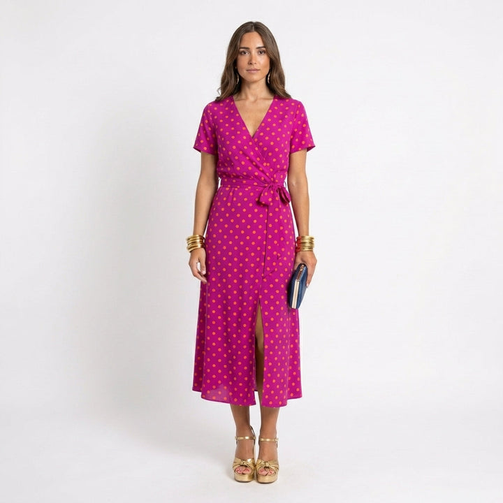 Fez | Kruidige jurk met bloemenprint