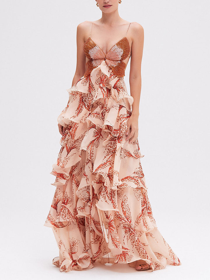 La Scintilla | Maxi Jurk Papillon Signature