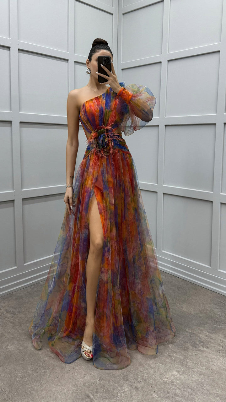 La Scintilla | Jurk Elegante Bloemen