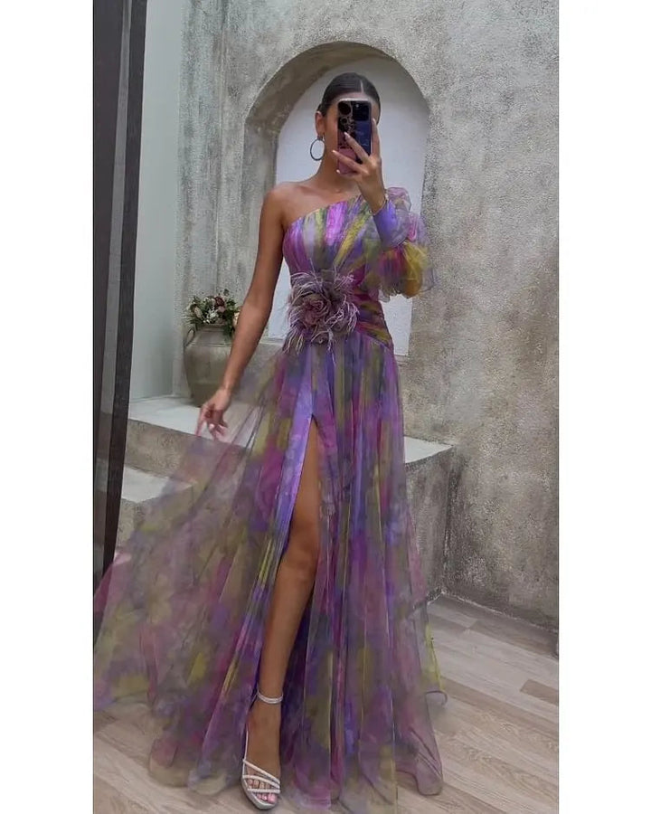 La Scintilla | Jurk Elegante Bloemen