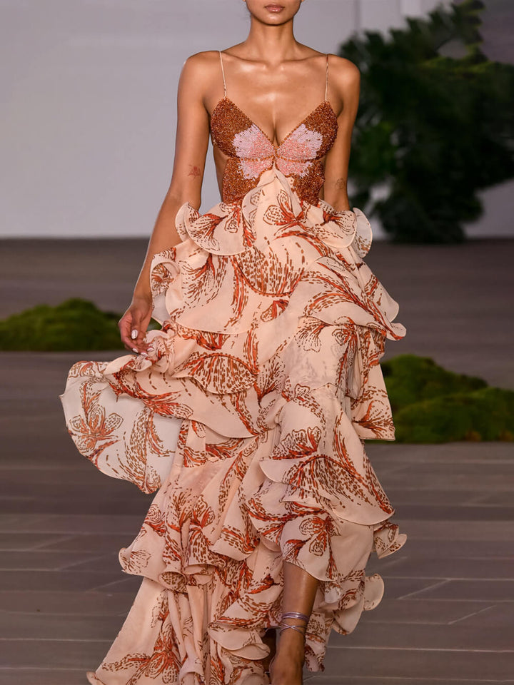 La Scintilla | Maxi Jurk Papillon Signature
