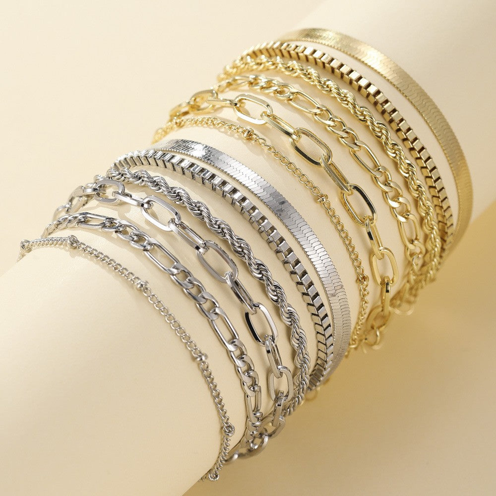 Ellis Renner Gouden Armbandenset