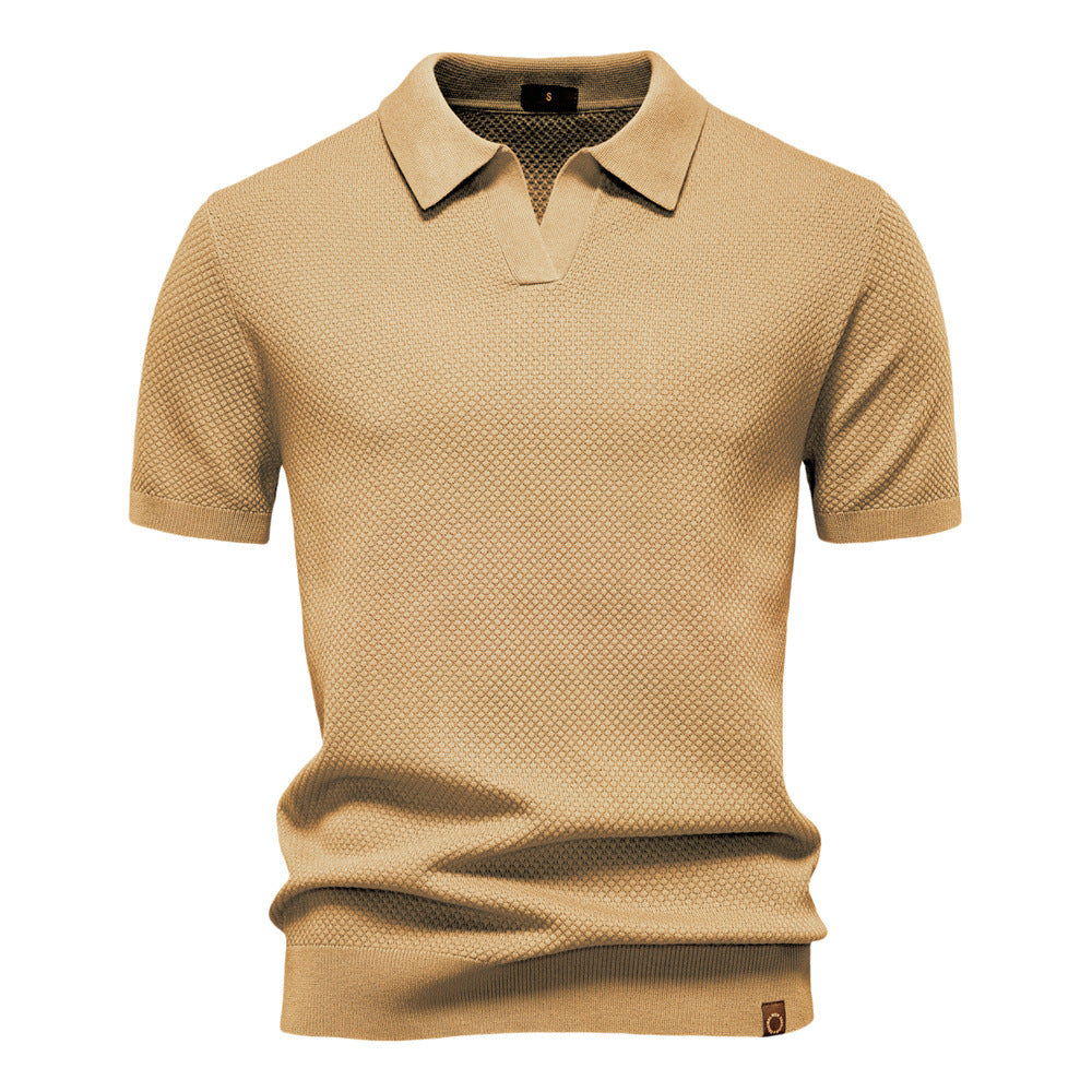 Ulrich – Gestructureerde Poloshirt