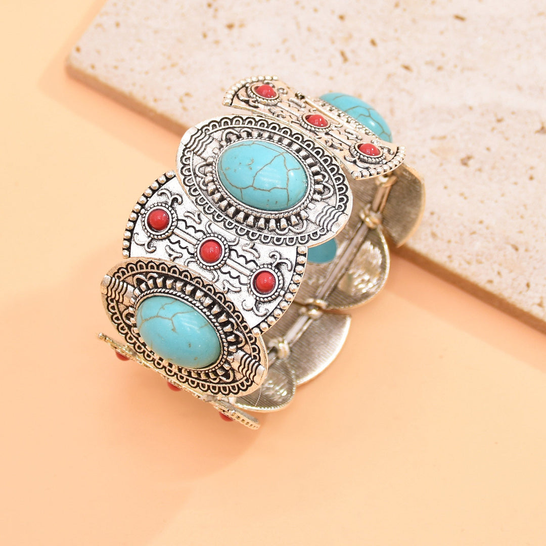 Stijl Navajo Ethnische Armband Verstelbaar Vintage Navajo-Bohemian