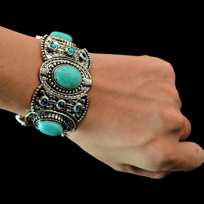Stijl Navajo Ethnische Armband Verstelbaar Vintage Navajo-Bohemian