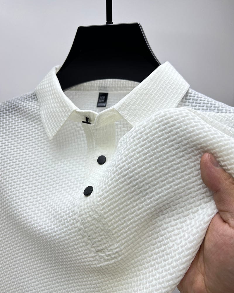 Prestigio Zijde Textuur T-Shirt