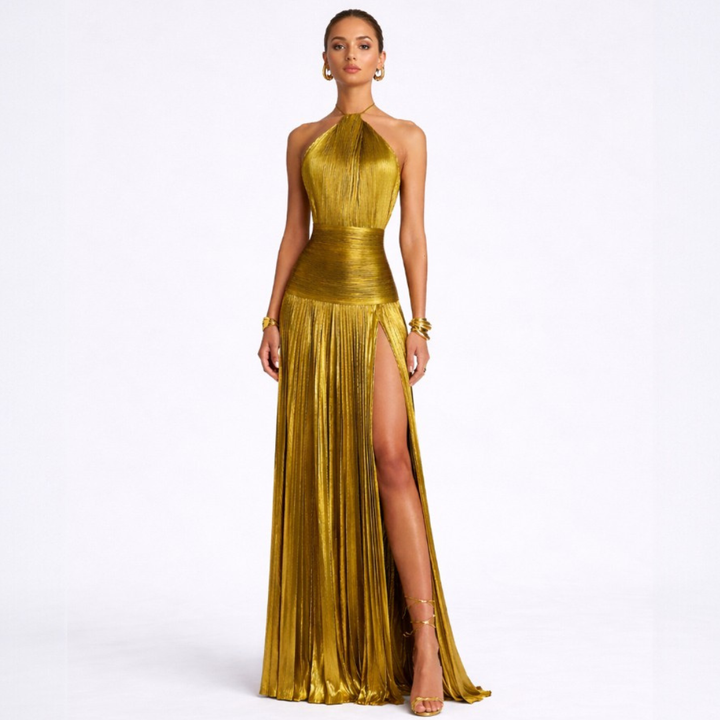 La Scintilla | Maxi Jurk Gouden Pracht