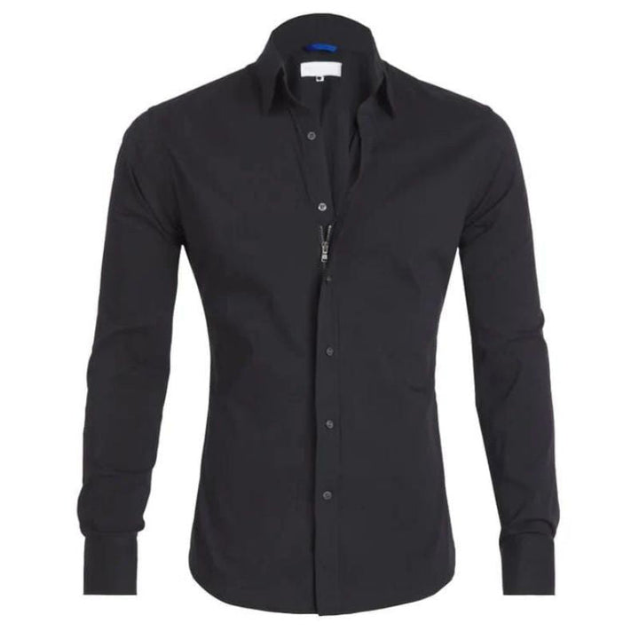 Apex™ Kreukvrije Zip-Up Shirt