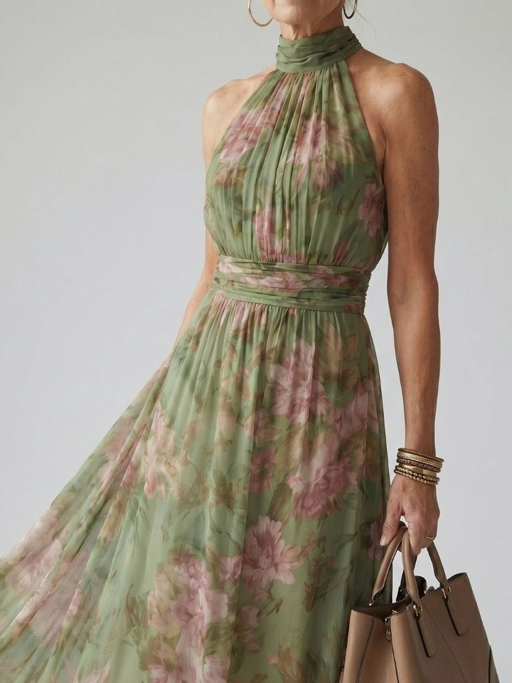 Naomi | Halter Maxi Jurk