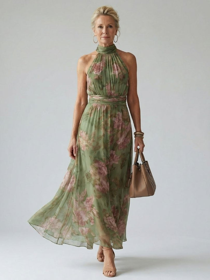 Naomi | Halter Maxi Jurk