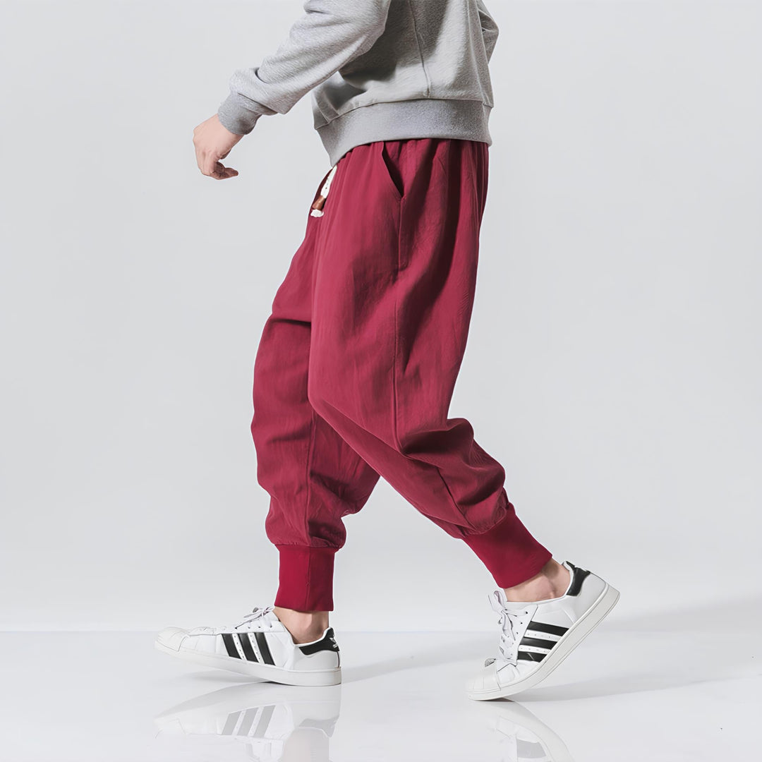 Riku - Premium ademende harem comfortbroek