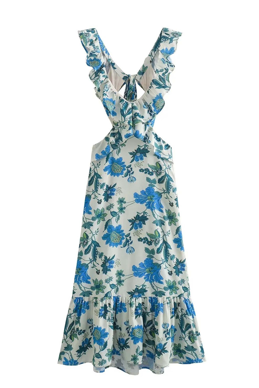 Yafit™ | Bloemenjurk met Volants