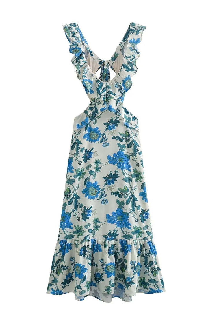 Yafit™ | Bloemenjurk met Volants