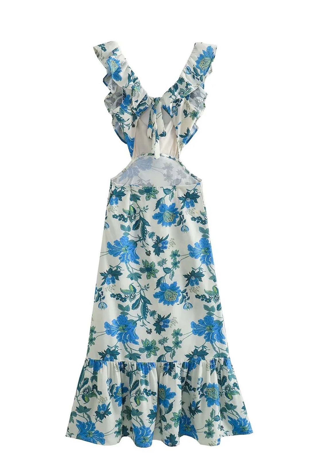 Yafit™ | Bloemenjurk met Volants