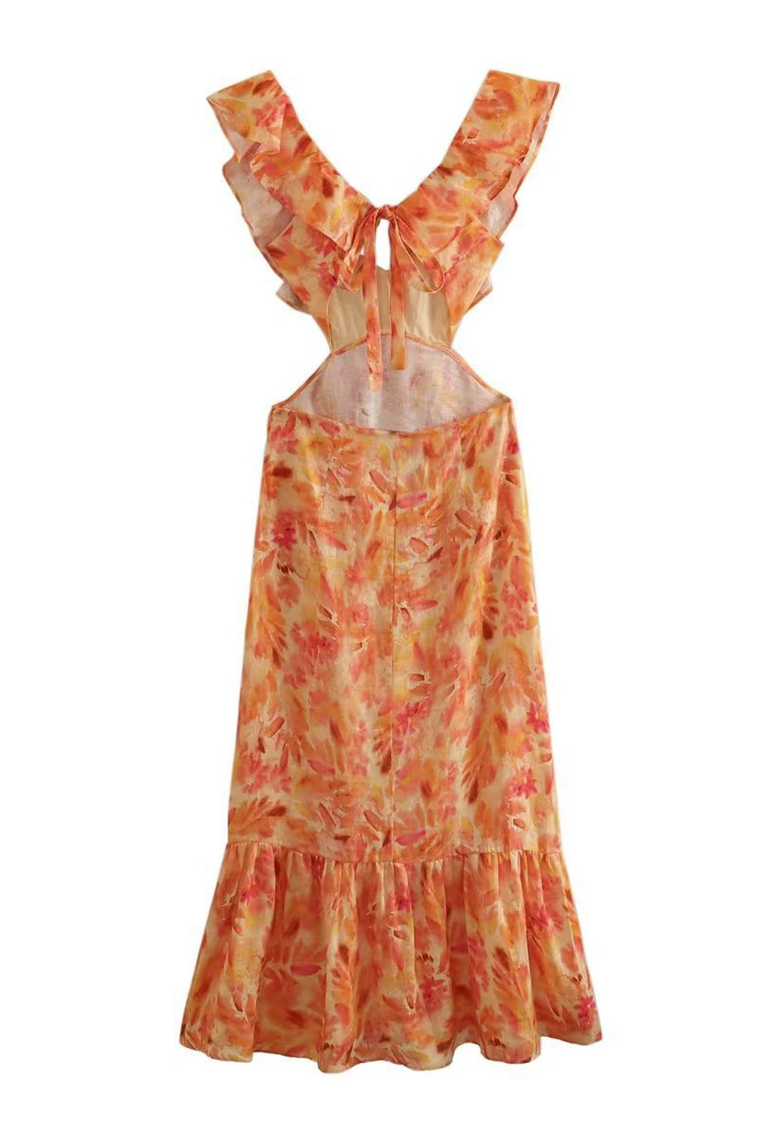 Yafit™ | Bloemenjurk met Volants