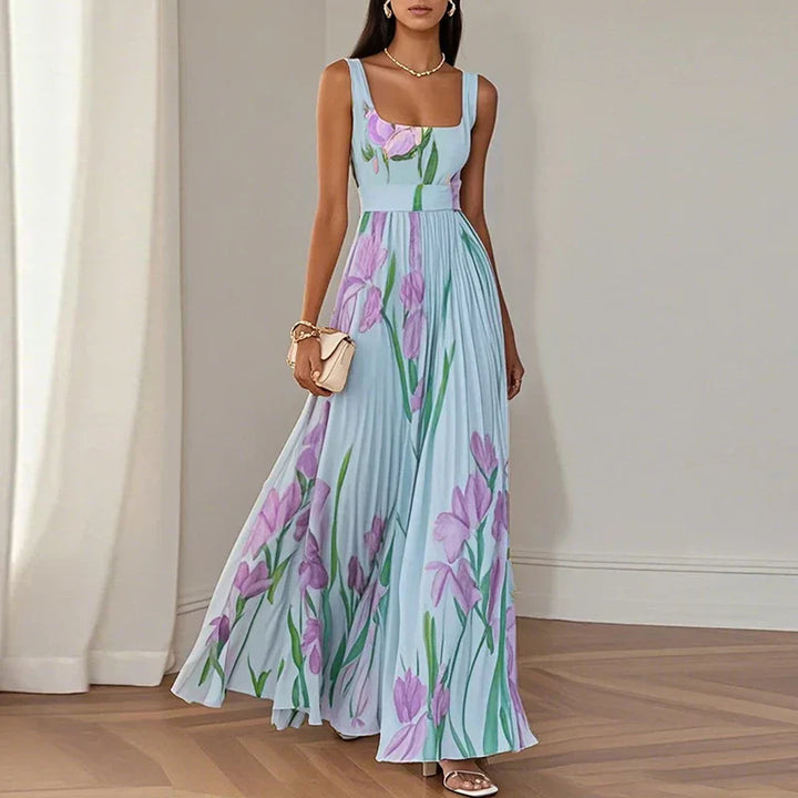 Oriah™ | Maxi A-Lijn Jurk met Bloemen