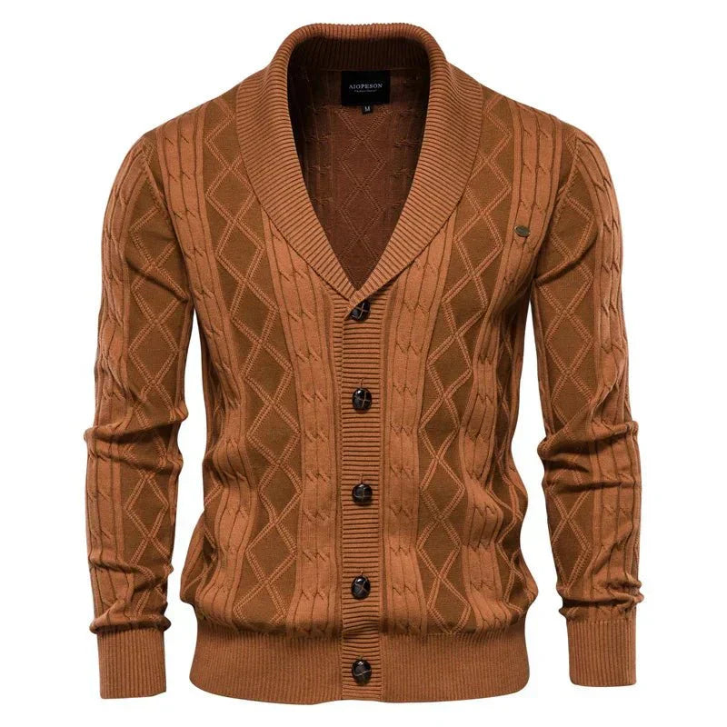 Waldemar | Heren Cardigan met Knopenlijst