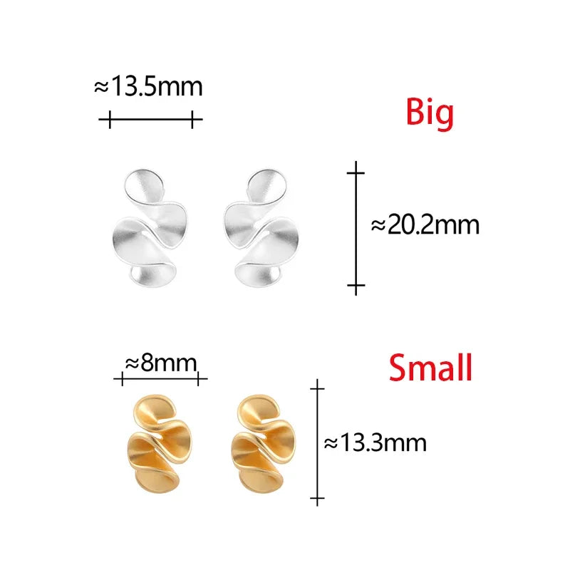 Oorbellen met bloemen in Zilver en 18K Goud | Luna