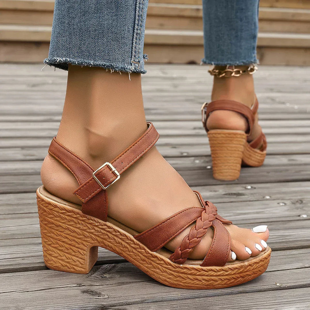 Demi comfortabele sandalen
