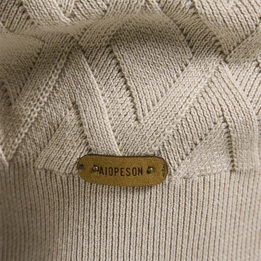 Theodor | Heren Trui met Ruitpatroon