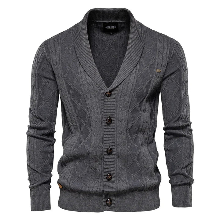 Waldemar | Heren Cardigan met Knopenlijst