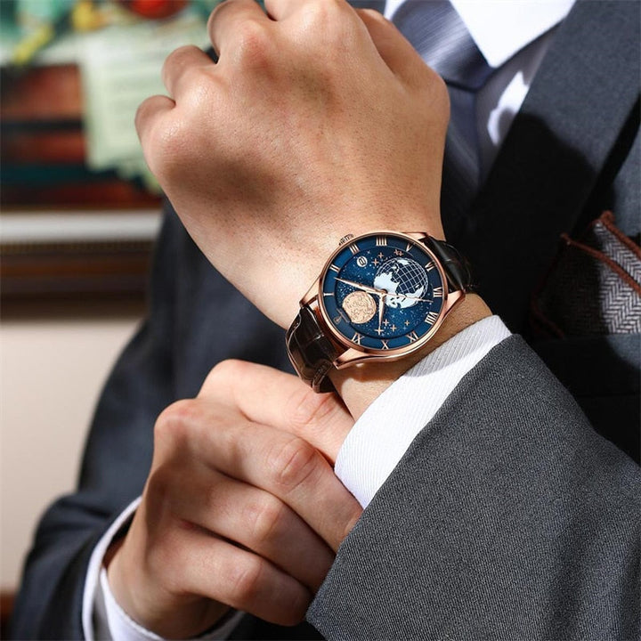 Elegante Kwarts Horloge voor Zakenprofessionals