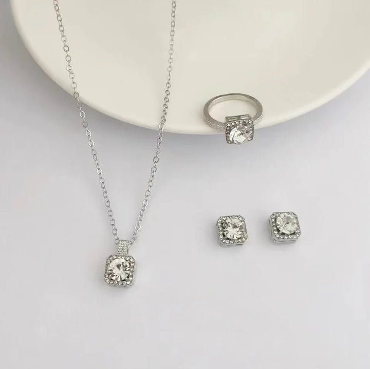 Set van Luxe Dobbelsieraden