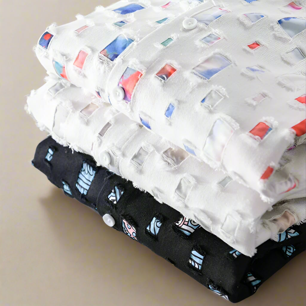Fernando - Stijlvol Mozaïekprint Shirt