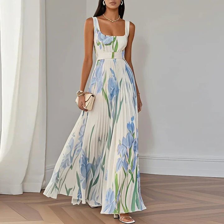 Oriah™ | Maxi A-Lijn Jurk met Bloemen