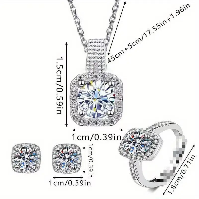 Set van Luxe Dobbelsieraden