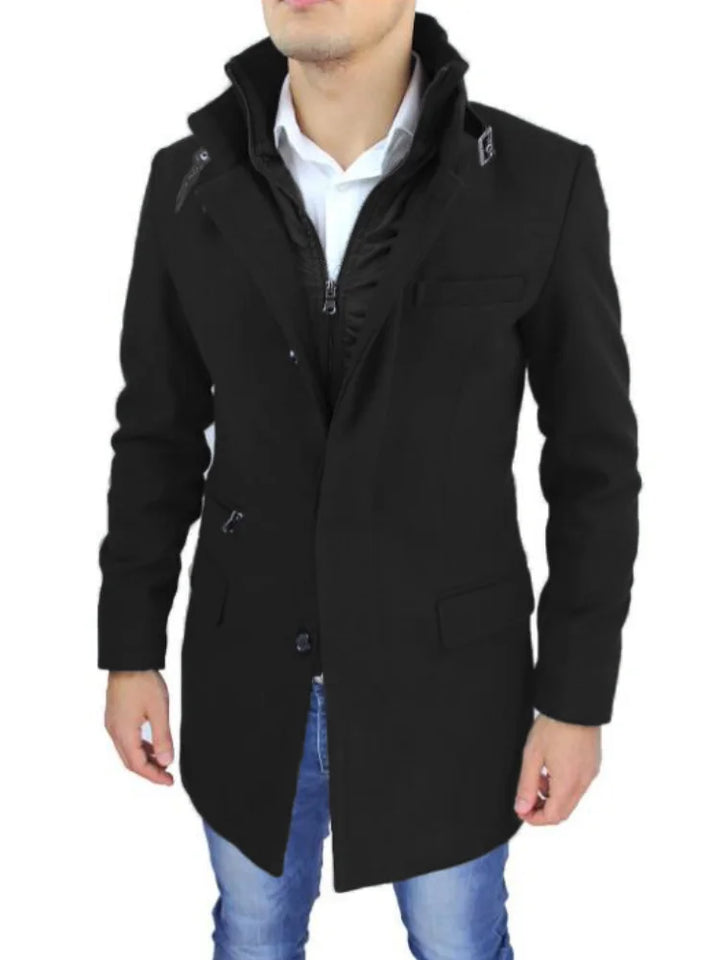 Evans | Windproof Jacket with Faux Vest