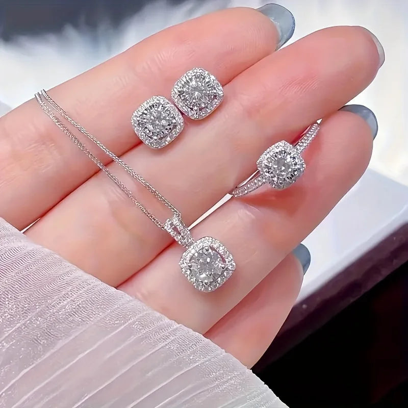 Set van Luxe Dobbelsieraden