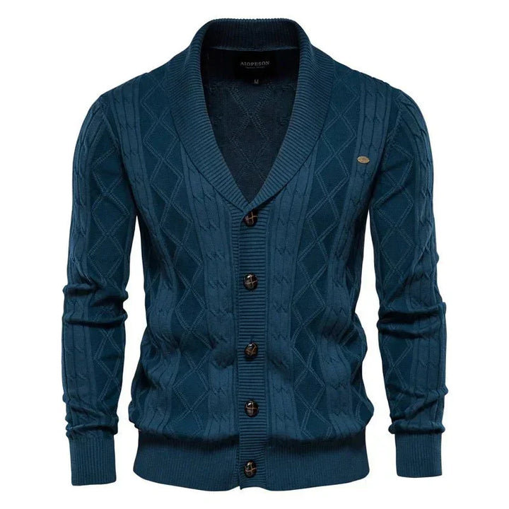 Waldemar | Heren Cardigan met Knopenlijst