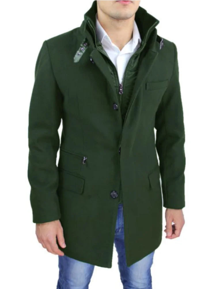 Evans | Windproof Jacket with Faux Vest