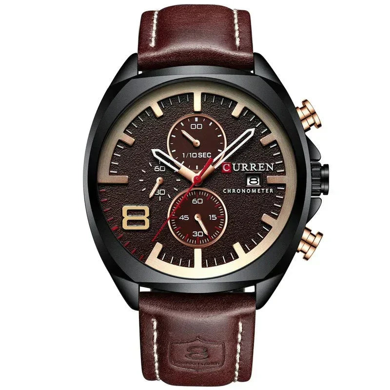 Waterdichte Militaire Chronograaf Sporthorloge