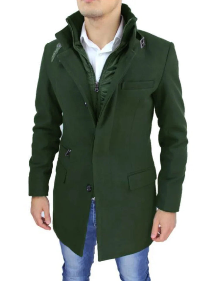 Evans | Windproof Jacket with Faux Vest