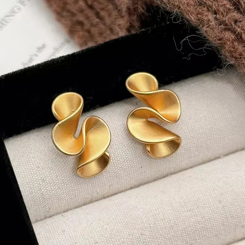Oorbellen met bloemen in Zilver en 18K Goud | Luna