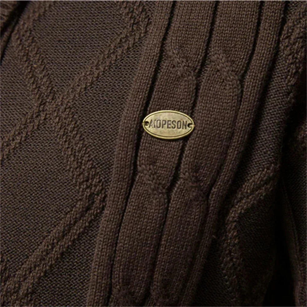 Waldemar | Heren Cardigan met Knopenlijst