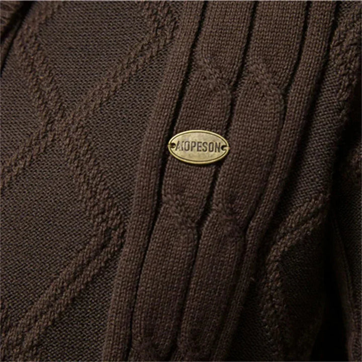 Waldemar | Heren Cardigan met Knopenlijst
