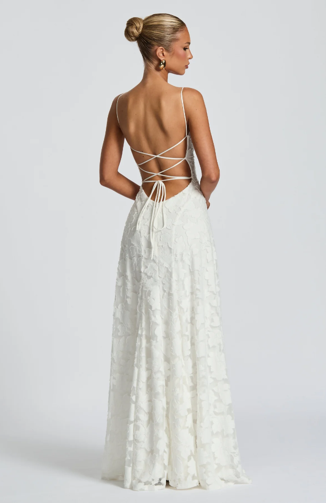 SOFIA | Elegante Kanten Maxi Jurk